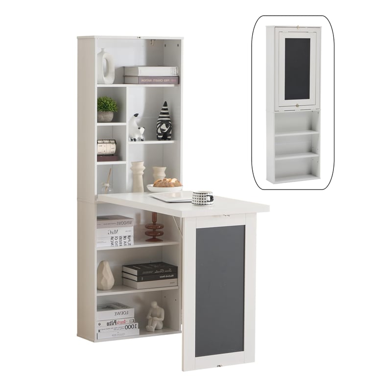 Cayglow Wall‑Mounted Foldable Desk