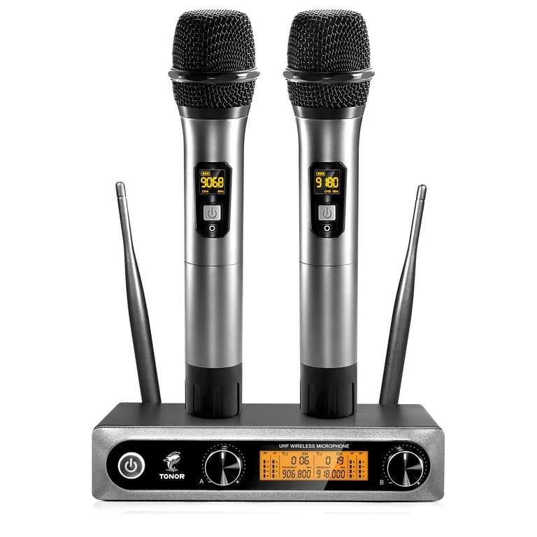 TONOR Dual Wireless Microphone System