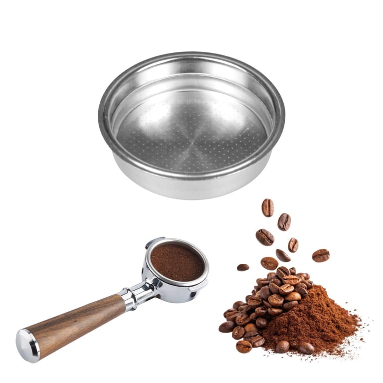 BOHLJRUI 51mm Coffee Filter Basket