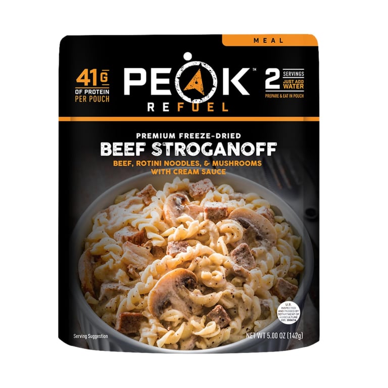 Peak Refuel Beef Stroganoff