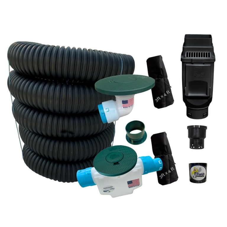 French Drain Man Kit