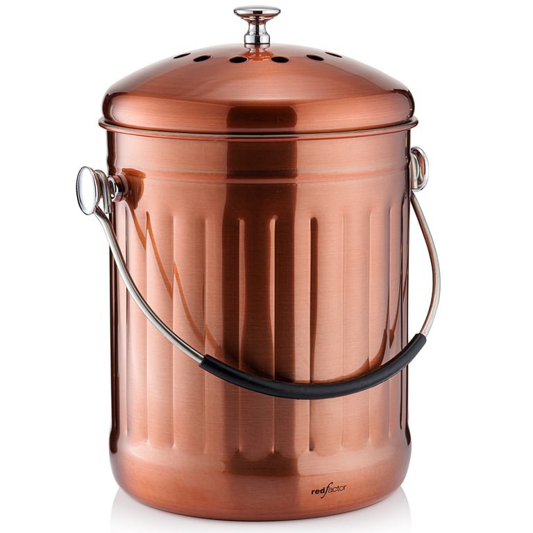 Red Factor Copper Compost Bin