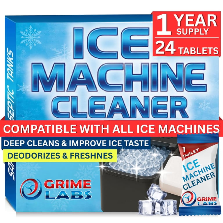 GRIME LABS Ice Machine Cleaner Tablets