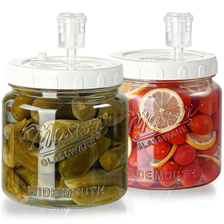 Dwbligt 64oz Fermentation Jars