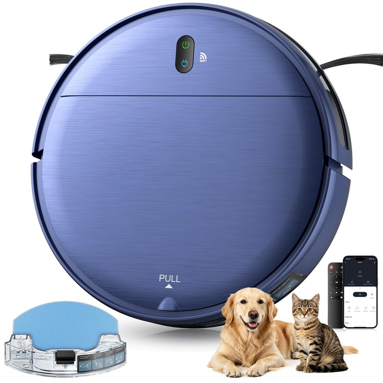 WSUANE Smart Robot Vacuum Mop