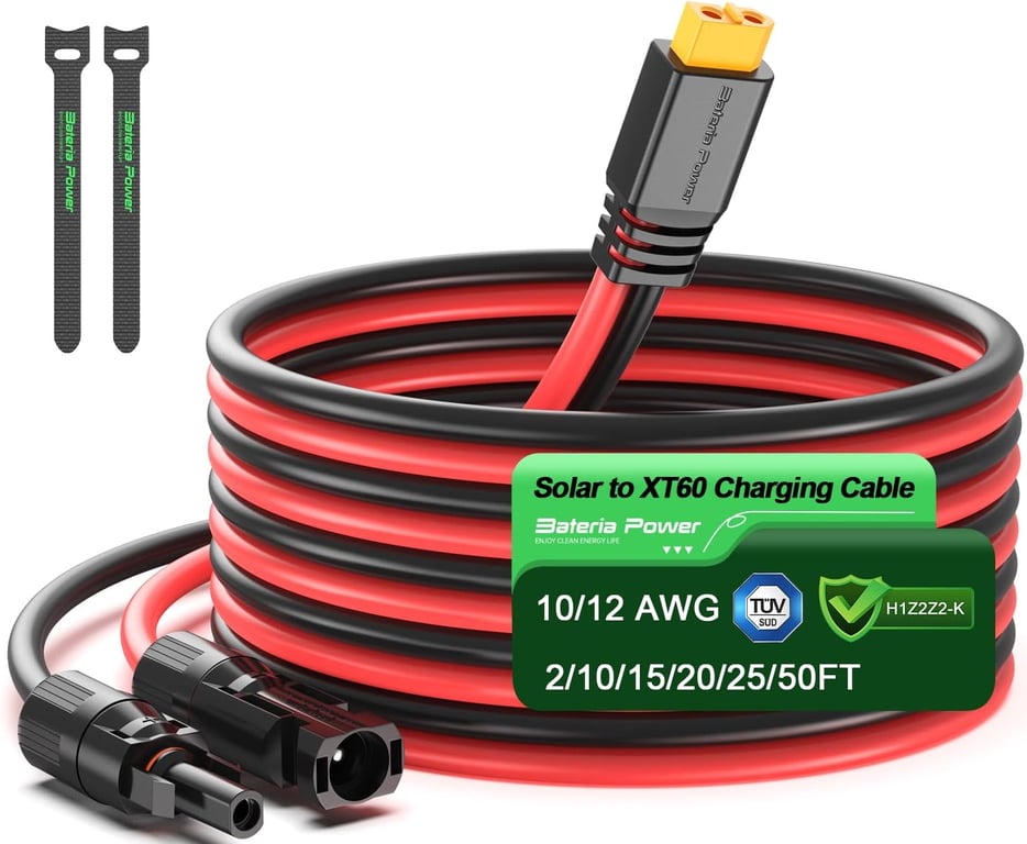 Bateria Power XT60 Solar Cable