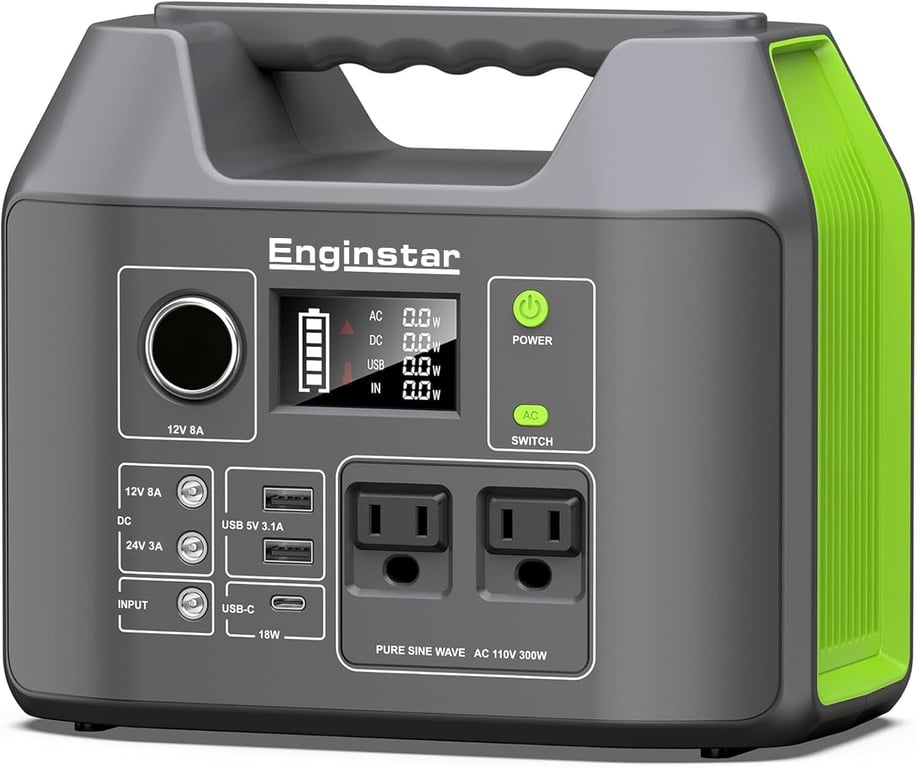 EnginStar 300W Solar Generator