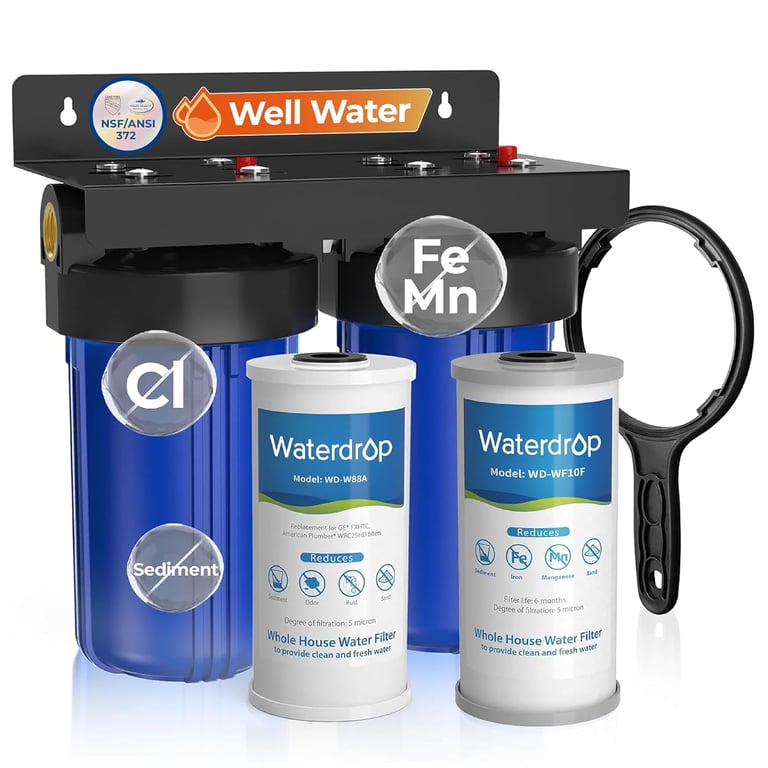 Waterdrop 2‑Stage Whole House Filter