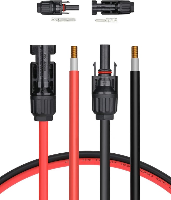 BougeRV 10AWG Solar Extension Cable 20ft