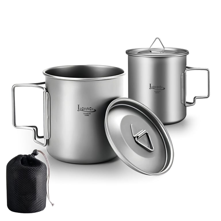 Titanium Camping Pot
