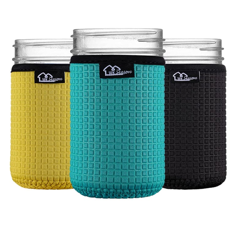 WKieason Mason Jar Sleeves