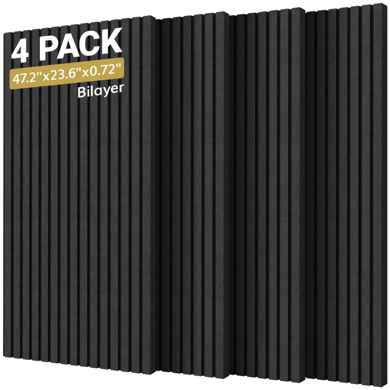 TONOR Black Self-Adhesive Acoustic Panels