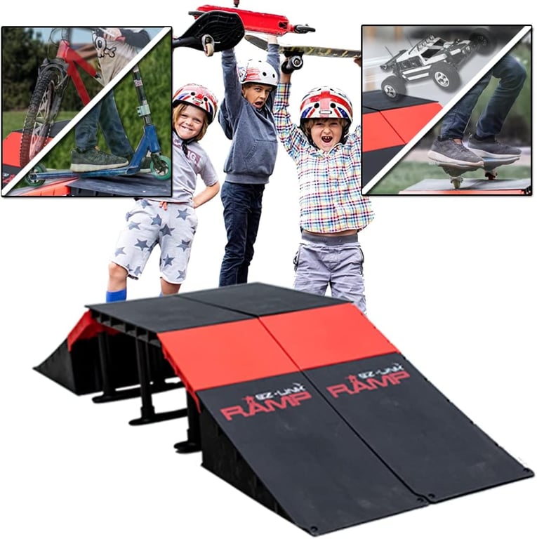PLATPORTS Skateboard Kicker Ramp