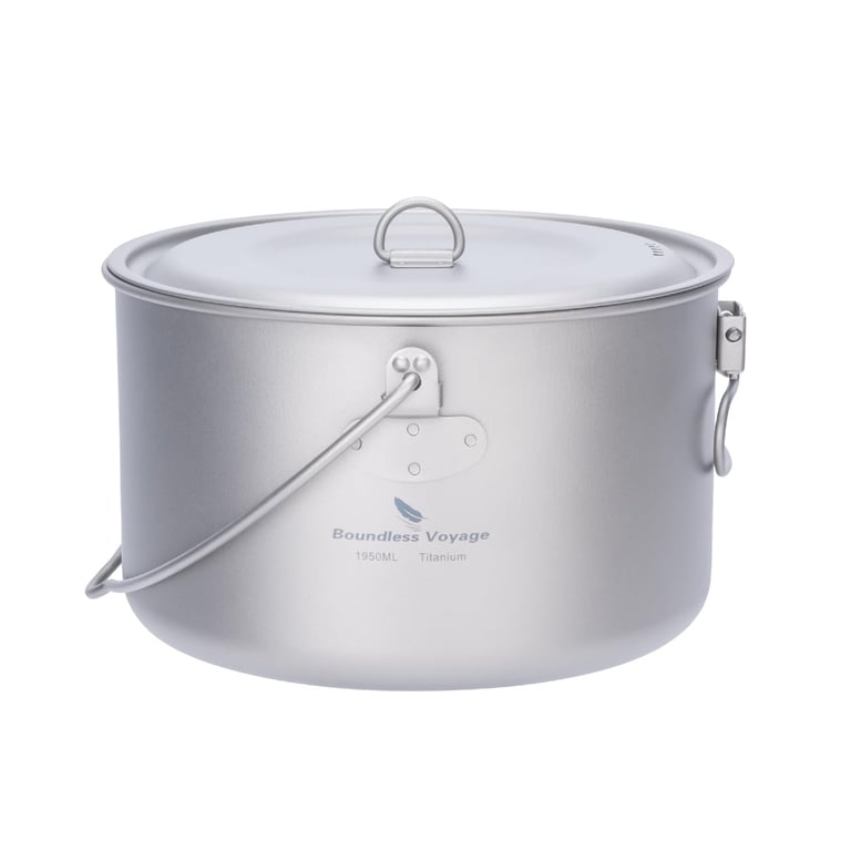 iBasingo 1.95L Titanium Pot