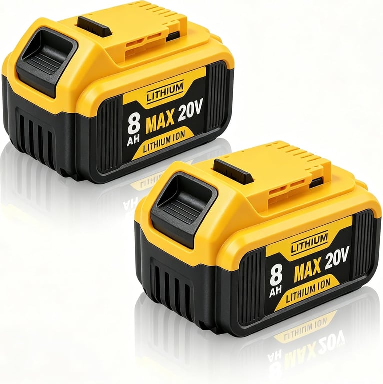 GVKIEDO 8Ah Battery 2-Pack