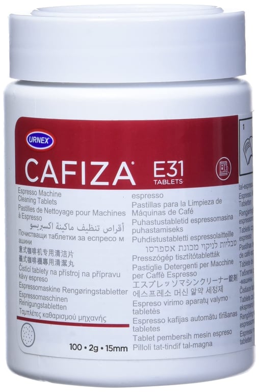Urnex Cafiza Espresso Cleaning Tablets