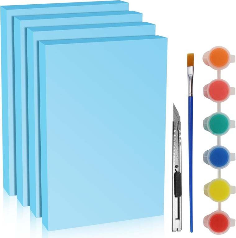 LuckyFoam Blue Foam Sheets