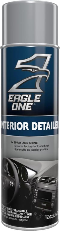 Eagle One Car Interior Detailer, One Step Detailer Spray for Cars, Trucks, 12 Oz