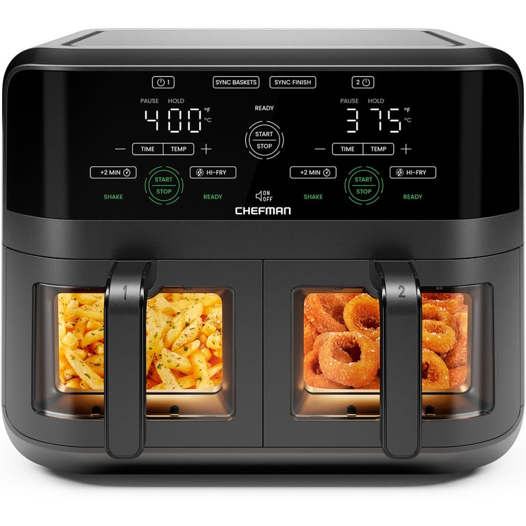 Chefman Dual Basket Air Fryer