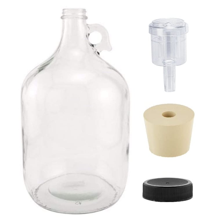 North Mountain Supply 1‑Gallon Glass Fermenter Kit