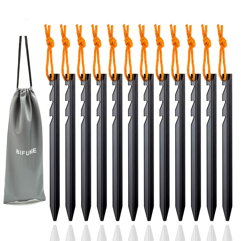BIFUNIE Aluminum Tent Stakes