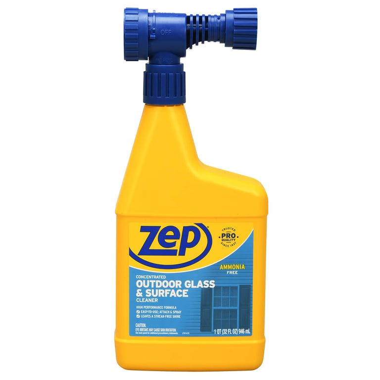 Zep Hose‑End Outdoor Glass Cleaner