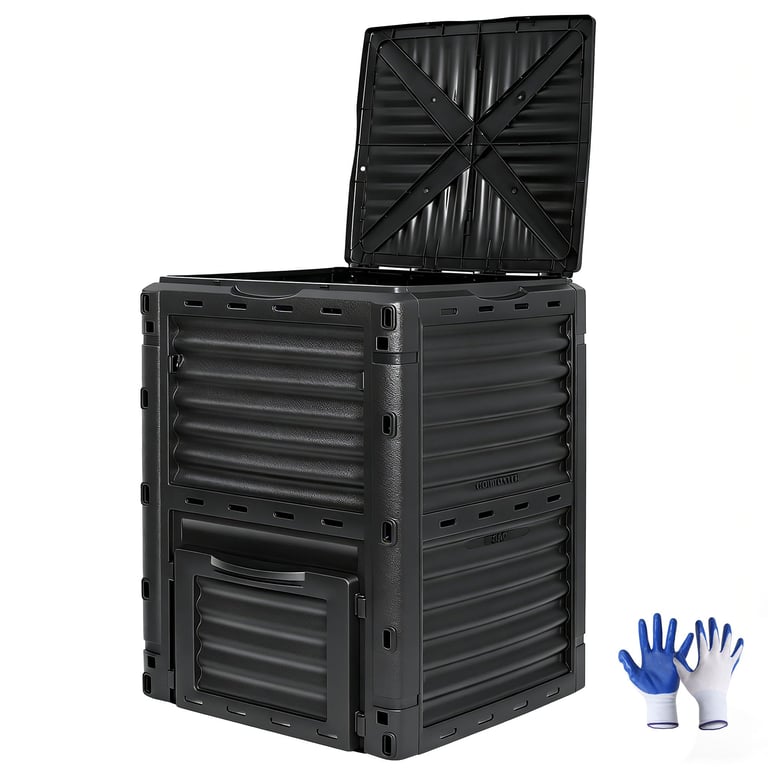 SUPER DEAL 80 Gallon Compost Bin