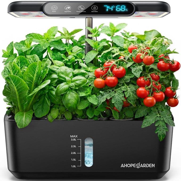 Ahopegarden 10‑Pod Hydroponic Garden