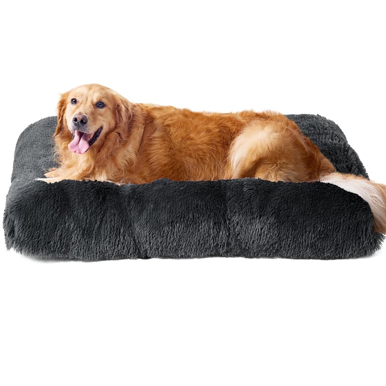 EHEYCIGA XL Plush Dog Crate Bed