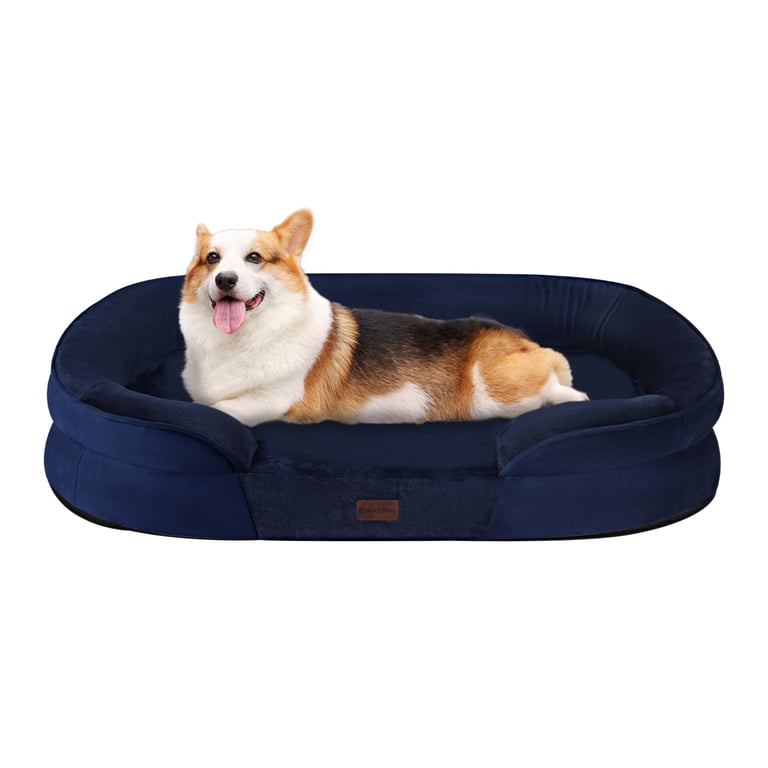 Dwanton Gel Memory Foam Dog Bed