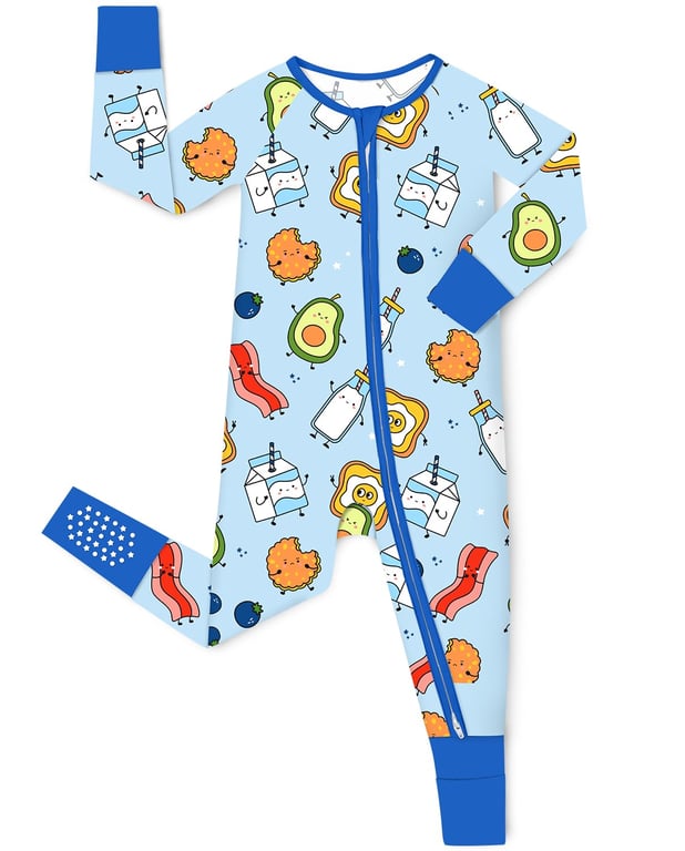 babee Reshinee Baby Bamboo Footie Pajamas