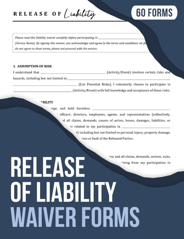 Release of Liability Waiver Forms