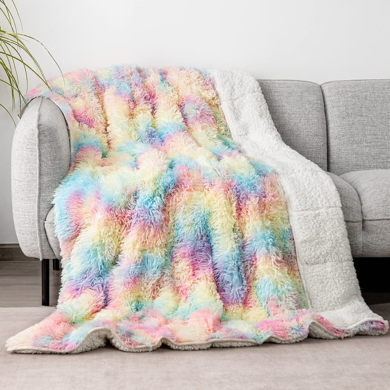 Cottonblue Weighted Blanket Rainbow