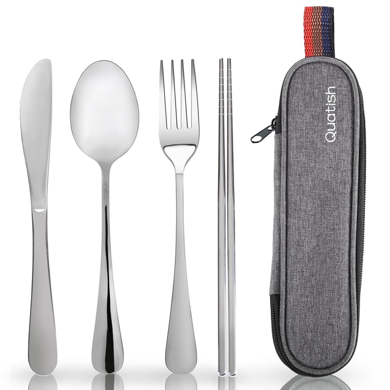 Quatish Travel Silverware Set