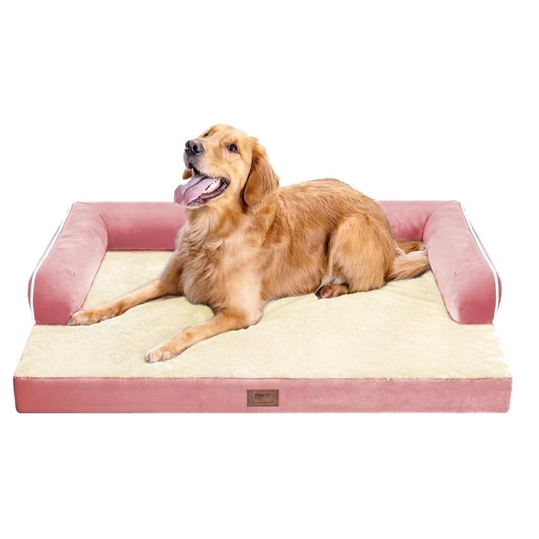 MEKIY XL Orthopedic Dog Crate Bed