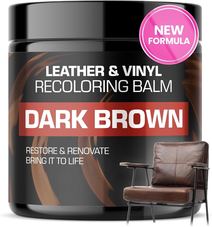 FORTIVO Leather Recoloring Balm Dark Brown