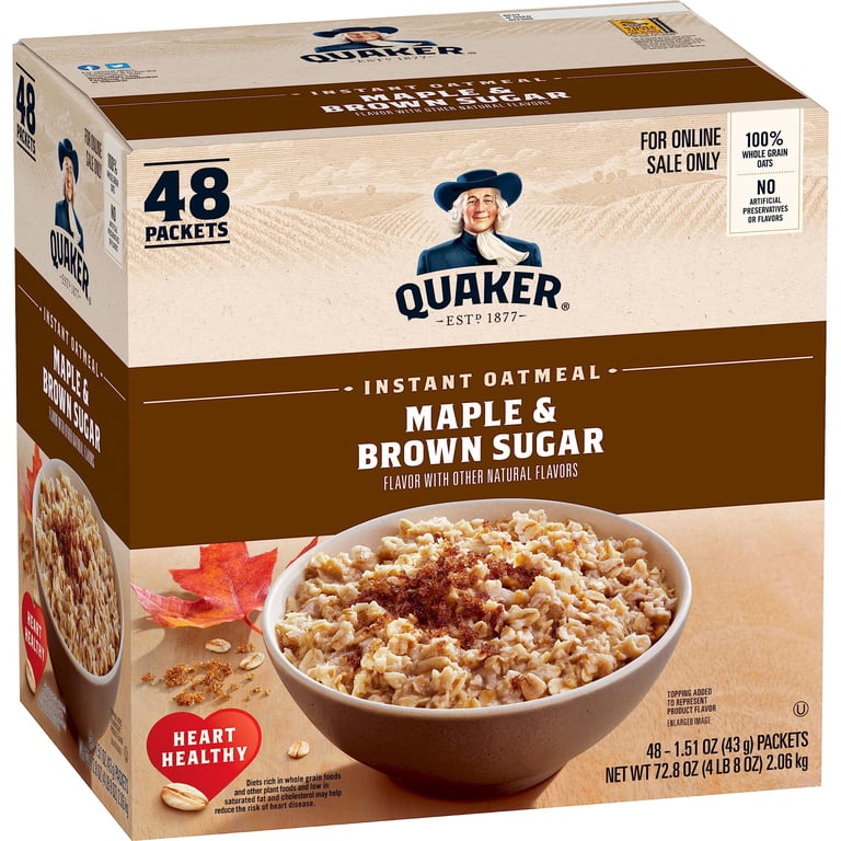 Quaker Maple Brown Sugar Oatmeal