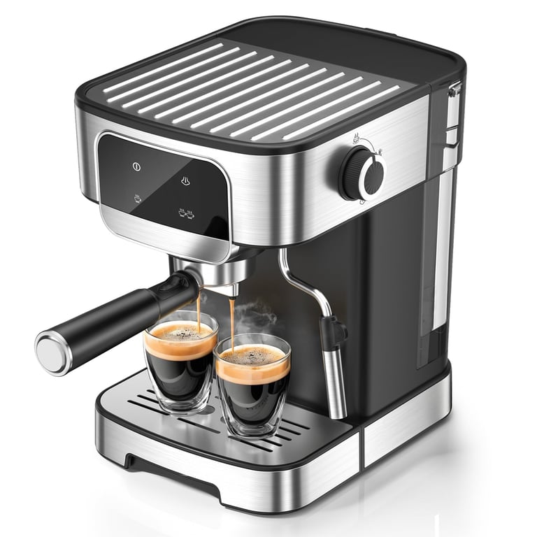 LERTIN 20-Bar Espresso Machine