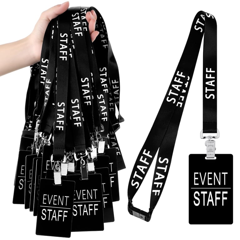 Qilery Event Staff Lanyards