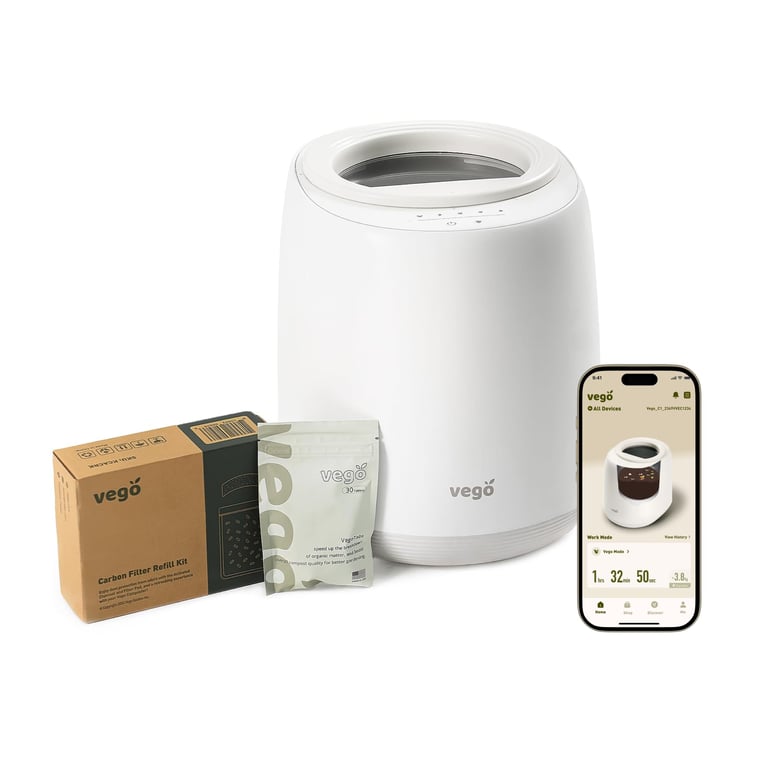 Vego 4L Electric Kitchen Composter
