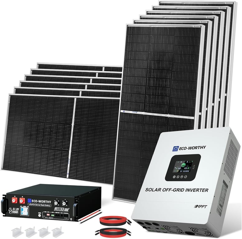 Eco-Worthy 5KW Off-Grid Solar Kit