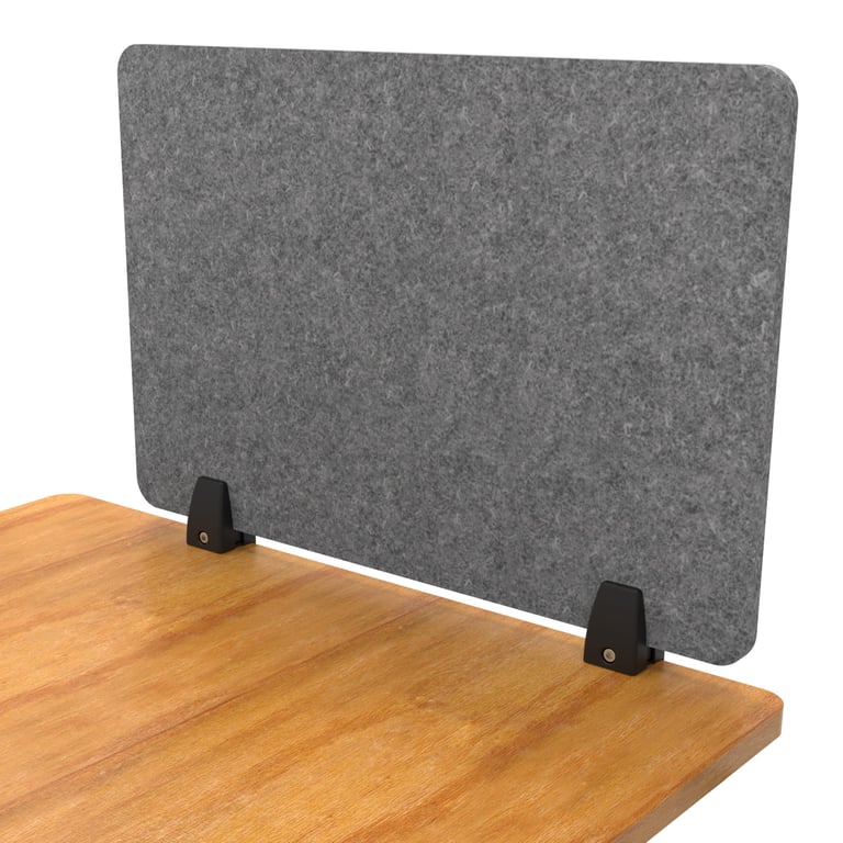 ReFocus Clamp‑On Acoustic Desk Panel