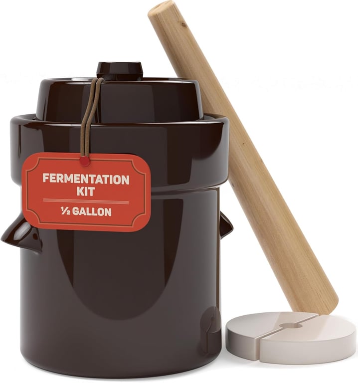 Kenley 1/2 Gal Fermentation Crock