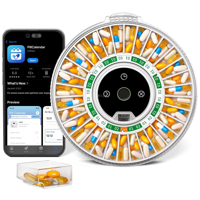 Betife 31‑Day Smart Pill Dispenser