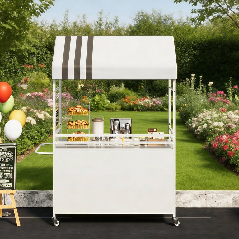 Liskanap Portable Vendor Cart