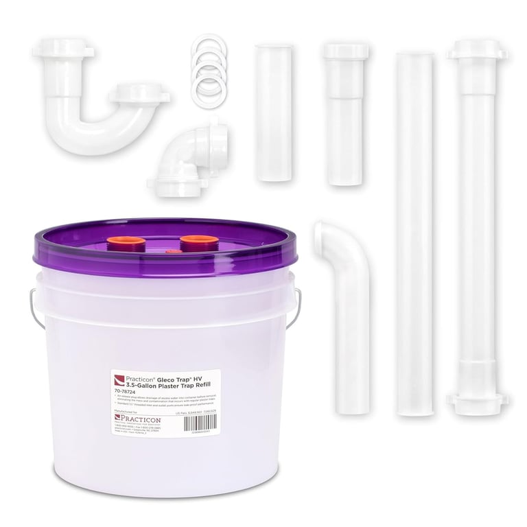 Practicon Gleco Trap 3.5 Gallon Kit