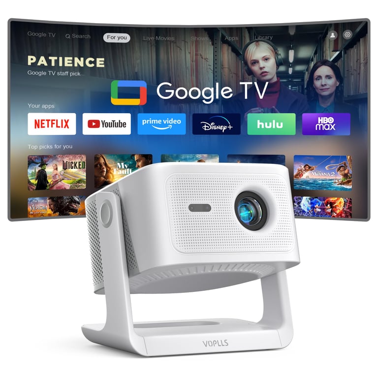 VOPLLS 4K Smart Projector