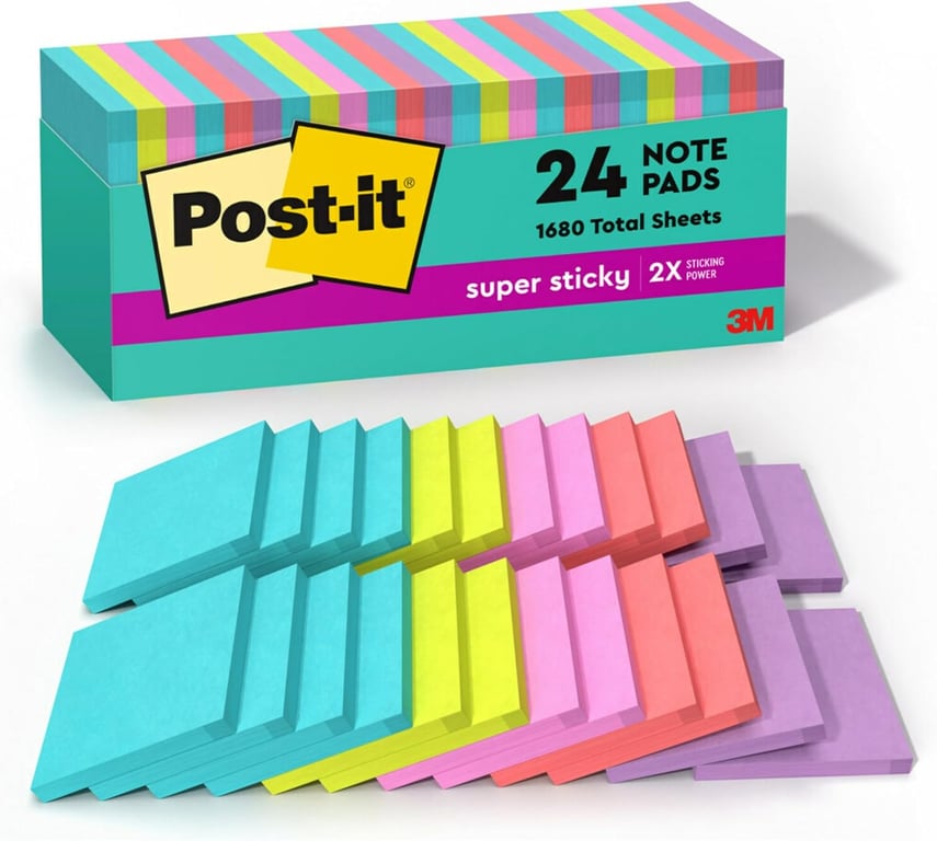 Post-it Super Sticky Notes