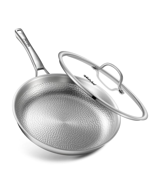 VEDNHOL 12‑Inch Titanium Frying Pan