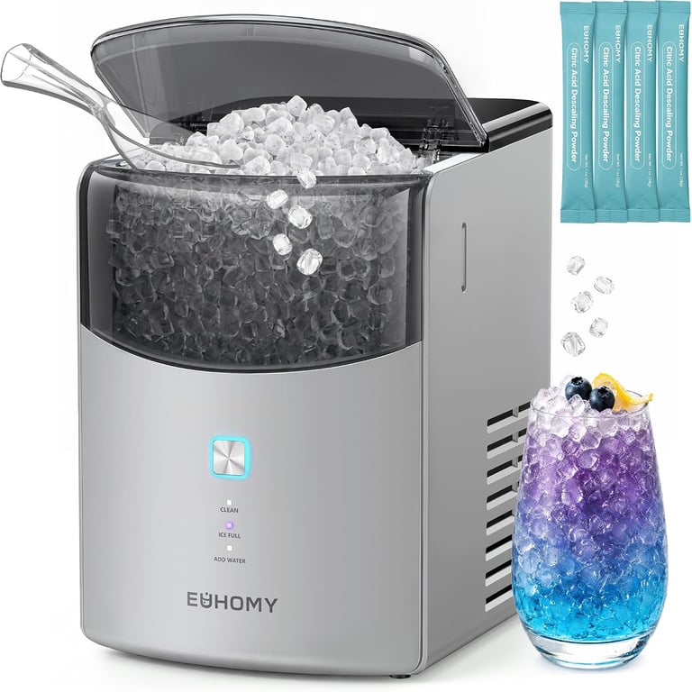 EUHOMY Nugget Ice Maker